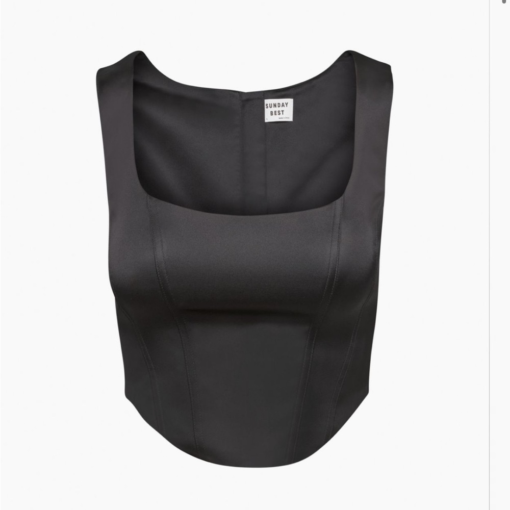 Aritzia Marooned Red Shiloh Bustier